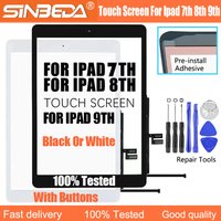 For Ipad 7th 8th 9th Digitizer Touch Screen Panel Touch Display Digitizer For Ipad7 Ipad8 Ipad9 Touch Screen Home Button Bezel