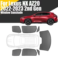 Custom Magnetic Car Window Sunshade For Lexus NX AZ20 2022 - 2023 NX350H 450H 2nd Gen Curtain Mesh Front Windshield