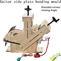 Guitar solid wood veneer side plate bending mold manual guitar tool hot bending heating bending machine mold customized