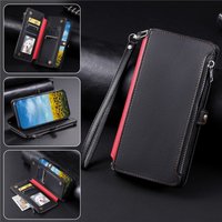 G86 Case Leather Wallet Flip Cover for Motorola MOTO G86 Power G56 G55 G35 G85 G15 G05 E15 Coque Cases Zipper Crossbody Cover
