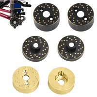 2PCS Brass Front and rear axle counterweight For Traxxas TRX4M 1/18 RC Crawler Car Upgrade Parts OP Accessories