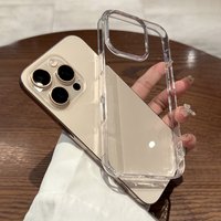 Classic Transparent soft case for iPhone 17 16 15 14 13 12 11 Pro Max Protection cover for Air 16e 17e 16 15 14 Plus accessories