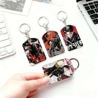 Comic Kagurabachi Card Holder Suitable For Student Bus Subway Bank Gym and Keychain Loss Prevention