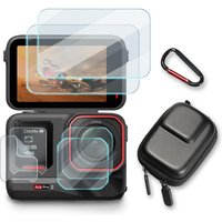 Accessories Kit for Insta360 Ace Pro2 Action Camera Storage Bag Case Screen Protector films for Ace Pro 2 Mini Carrying Case