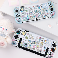 Original Baa-Baa Lamb Protective Case compatible with Nintendo Switch OLED / Switch 2, NS2 White Hard Shell with Joy-Con Covers
