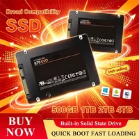 870 EVO SSD Solid-State-Festplatte 1TB/2TB/4TB Interne Festplatte Sata3 2,5 Zoll für Laptop Mikrocomputer Desktop
