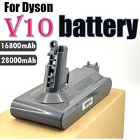 For Dyson V10 Battery V10 Animal Absolute Fluffy Cordless Vacuum Cleaner NEW 25.2V 16800mAh-28000mAm DYSON V10 batteries