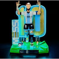 LYBMTWF LED Lighting Kit Compatible with Lego 43015 Messi Football Legend Building Blocks(NOT Include The Model Bricks)