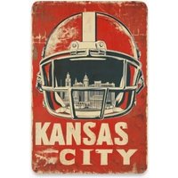 Kansas City Chiefs Vintage Aluminum Weatherproof Funny Sign-Aluminum