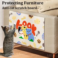 Cat Scratch Mat Wall Sofa Protection Cat Scratch Board Pad Self-Adhesive Cat Paws Sharpen Mat Massage Carpet Furniture Protector