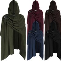 Cross border Amazon medieval corduroy cape cos Death Knight Halloween Renaissance Knight cape