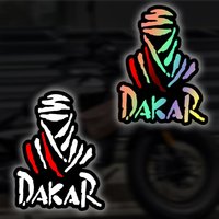 AliExpress NONE Dakar Rally Racing Waterproof Vinyl Stickers Decals For Motorcycle Scooter Fairing Fuel Tank Helmet Box Bike Decor Accessories