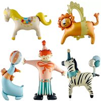 New Joker themed Balloon Circus Cartoon Alien Acrobatics Camping Decoration Amusement Park Decoration Aluminum Film Balloon