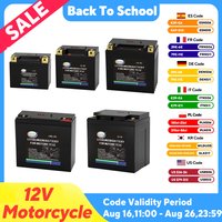 12V Lithium LiFePO4 Motorrad Startbatterie 2Ah 4Ah 6Ah 8Ah 12Ah 16Ah Roller Schneemobil Jet Ski UTV Batterien wiederaufladbar