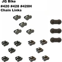 JQ Bike, #420,#428,#428H Motorcycle Chain Master Links, 5 Pcs per Set,Chain Connector Replacement, Motorcycle Parts.