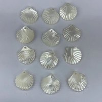 Natural Seawater Shell Loose Beads and Small Pendants, Classic DIY Accessories for Crafting Chains, Necklaces and Earrings