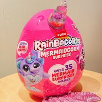 Zuru Rainbocorns Mermaidcorn Surprise Egg With Over 35 Mermaid Surprises Collectible Plush Toy Gift For Girls Toy Gift In Stock
