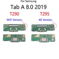 USB Charge Dock Port Socket Jack Connector Flex Cable For Samsung Galaxy Tab A 8.0" inch 2019 T290 T295 Charging Board Module