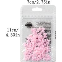 20/50/100pcs Pink Bow Nail Charms Cute Lovely Bowknot Pearl Beads Nail Charms Resin Flatback Jewelry DIY Nail Art Decorations