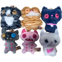 Fuggler Genuine Alley Cats Series Plush Doll Soft Stuffed Ugly Cute Funny Trendy Cartoon Play Toy Home Decor Kids Holiday Gift