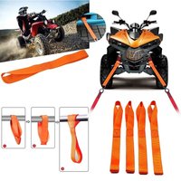 Motorcycle Nylon Wrap Towing Ropes Trunk Cargo Luggage Loop Strap Universal Car Packing Fixed Belt Tie Downs Rope Accessories