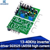 13-40KHz Inverter Driver Board SG3525 LM358 High Current High Frequency Adjustable DC 12-24V Driving 5000W