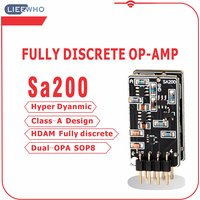 Ver2026#Dual op amp LIEEWHO|SA200 Hi-End Fully Discrete Dual OP-AMP 1PCS/ Upgrade Replace OPA2064/SS3602/MUSES02/Dual OP