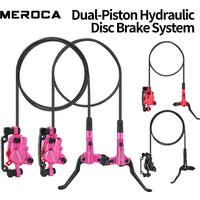 AliExpress MEROCA Bicycle Oil Brake Double-Sided Brake Front Brake 800mm Rear Brake 1400mm Mountain Bike Hydraulic Disc Brake