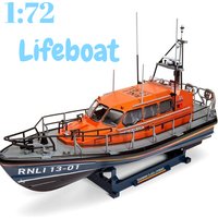 1/72 British RNLI Shannon Class Lifeboat Airfix 55015 DIY Hand-Assembled Model Kit Unisex Ship Model Assembly Toy Boat Gift