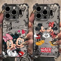 Lovely M-Mickey Minnies Plating Phone Case For Oppo A6x A5x A3x A98 A79 A78 A58 A38 A18 A97 A57 A76 A36 A96 A17 A55 A5 Pro 4G 5G
