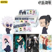 KAYOU Official Genuine New Jujutsu Kaisen Huaiyu Jade Folding Series Cards Anime Collection Toy Cards Festival Gift Original Box