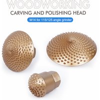Arc-shaped Woodworking Grinding Head Angle Grinder for Woodworking Wood Grinding and Carving Carbon Steel Grinding Head