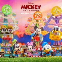 Disney Mickey And Friends Ferris Wheel Cosbi Blind Box Mini Figures Toys Collectible Set Gift For Fans Christmas