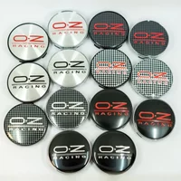 Universal 60mm OZ Racing Wheel Hub Caps 6 Colors Car Rim Center Cover Emblem Logo Decoration