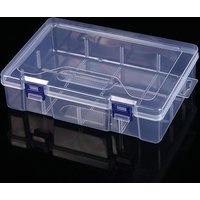 ^Transparent Plastic Storage Box For Small Component Jewelry Tool Box Bead Pills Organizer Nail Art Tip Case Container