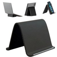 Flexible Foldable Silicone Phone Holder Portable Adjustable Multi-Angle Desktop Stand For Phone Laptop Tablet Home Office