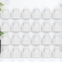 24Pcs Sports Water Bottle Caps Push Pull Replacement Leak-Proof Reusable Bottle Lids Universal Sealing Tops Push Pull Caps