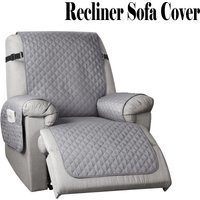 1 Seat Non-Slip Recliner Chair Cover Reversible Sofa Cover Pets Kids Children Dog Cat Furniture Protector Couch Cover