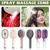 Electric Hair Care Spray Massage Comb 3 in 1 Vibration Scalp Massage Spray Comb Head Massager Atomizing Hair Care Oil Applicator