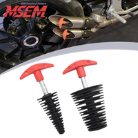 AliExpress NONE For Kawasaki Honda Yamaha CRF250R CRF450R Dirt Pit Bike Motorcycle 10-36mm 28-53mm Exhaust Pipe PVC Plug Muffler Wash Plug