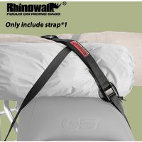 Rhinowalk Motorcycle Luggage Strap Universal 2.5M Buckle Tie-Down Belt Cargo Straps Eeinforced Strap With Cam Buckle