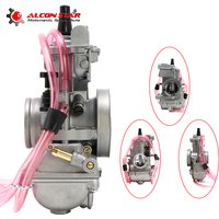 Alconstar-Motorcycle Carburetor PWK PWK36S PWK38S For UTV 125-300CC Keihin PWK 36/38 Short Body Quad Vent Air Striker Carburetor