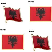 Albania flag pin lapel pin badge Brooch Icons KS-0001