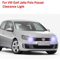 2x For VW Golf 2 3 4 5 6 7 Jetta Polo 6R 6C 6N 6N1 6N2 9N 9N3 Passat B5 B6 B7 B8 CC T10 W5W LED Clearance Parking Light Canbus