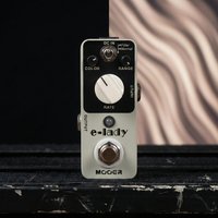 MOOER E-Lady Analog Flanger Guitar Effect Pedal, 2 Modes Normal/Filter True Bypass Full Metal Shell Guitar Accessories