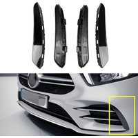 For Mercedes Benz A Class W177 AMG A180 A200 A250 A35 2019- 2024 Front Bumper Side Canards Fins Car Accessories Decoration Trim