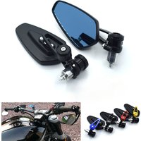 SDTW 7/8 "22mm lusterka boczne motocykla uniwersalny skuter Bar End kierownica akcesoria lustrzane dla Harley Yamaha Honda