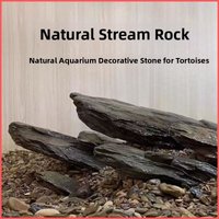 Natural Stream Stone Turtle Green Rock Landscape Stones for Fish Tanks And Aquariums Large Size Decorative Ornamental Rocks