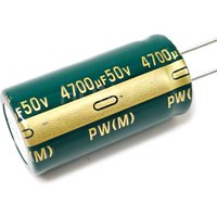 2PCS 50V4700uf Aluminum Electrolytic Capacitor 4700uf50v 50v 4700uf 50V 4700mf 50vdc 4700MFD 50v4700mf 4700mf50v 18x35mm ±20%