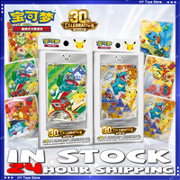 100% Original Pokemon 30th Anniversary Vol.2 PTCG Simplified Chinese Card Game Scarlet and Violet Collectible Cards Tcg Gift Toy